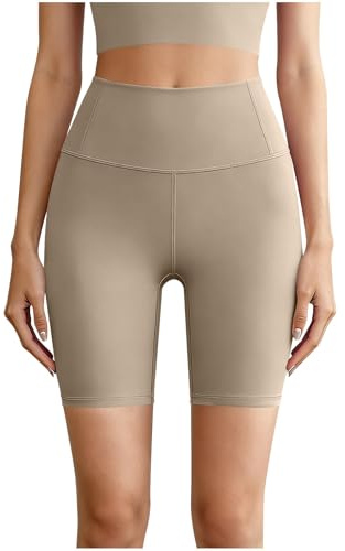 HAOLEI Leggins 3D Anticellulite Donna Sportivi Anti Sfregamento Pantaloncini Yoga Boxer Ciclismo Pantaloni Corti Donna Leggings Sportivi Shorts Vita Alta Hotpants Minigonne Golf Pantaloncino
