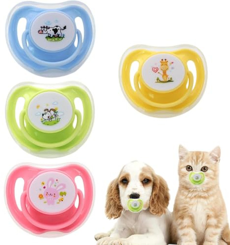 Générique Sucette pour, Sucette apaisante en Silicone, 4 pièces