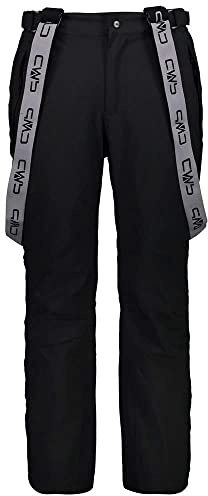 CMP - pantalones de esquí para hombre, Negro, C29