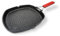 Moneta Bistecchiera antiaderente, 28x28cm Pro Grill con manico pieghevole anche per induzione