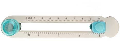 TOPINCN Coupe-Cercle Portable Coupe-Cercle Couteau de Coupe de Papier Réglable Tondeuse Modèle Rond Portable Rotatif pour L'artisanat du Papier Boussole en Tissu