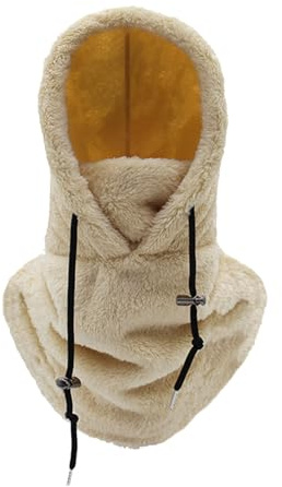 Caldo cappuccio da bicicletta in pile, antivento, per ciclismo, moto, passamontagna da uomo, maschera da sci, mezza faccia, sciarpa invernale, c, Taglia unica