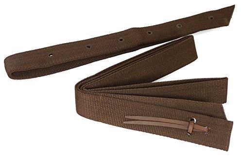 Thor Equine Off Billet & Tie Strap Set – Nylon, Braun, sauber gelocht & pflegeleicht