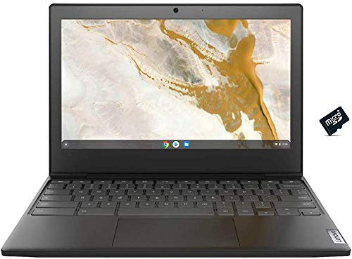 2020 Lenovo 100e Chromebook Computer 2nd Gen 11.6 HD Display, AMD A4-9120C Processor, 4GB RAM, 16GB eMMC, HD Webcam, AMD Radeon R4 Graphics, Chrome OS, Black(Renewed)