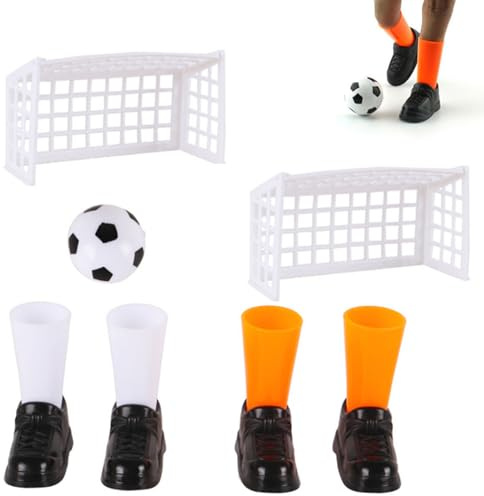 1 set fingerfotbollstillbehör perfekt fest finger fotbollstillbehör stjärna kicker fotboll set bordssparkar bordsfotboll interaktiv bordsfotboll spel bordsfotboll spel bord fotboll spel Barn Leksaker