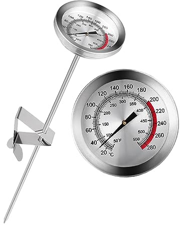 DECOMELODY Termómetro De Cocina Termómetro Para Parrilla Pointer Para Pollo Frito Indicador De Temperatura De Aceite Cocina