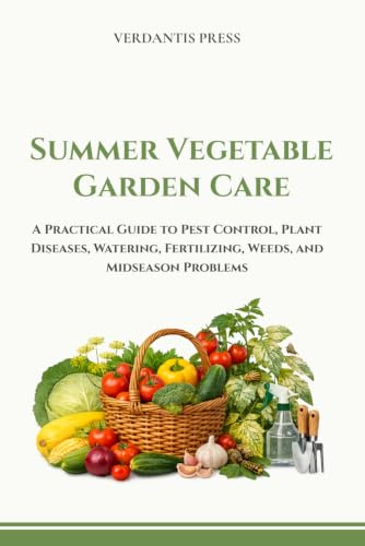 Summer Vegetable Garden Care: A Practical Guide to Pest Control, Plant Diseases, Watering, Fertilizing, Weeds, and Mid-Season Problems