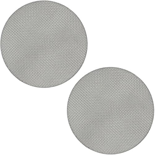 2 Pack 51mm Espresso Puck Screen, Reusable 1.7mm Thickness 150μm Coffee Filter Mesh Plate for Espresso Portafilter Filter Basket (51mm,150μm)