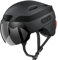 KRACESS KRS-S1 Schwarz 2023 Bluetooth Smart Fahrrad Helm Für Erwachsene Herren Damen Universal fahrradhelm Mit Visier Sportkamera und Rücklicht Fahrradhelm Herren
