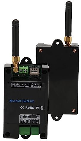 Controlador Remoto de Puerta gsm Inteligente, Abridor de Puerta Remoto a Través de Salida 3A 240Vac, Abridor de Puerta Inteligente con Control Remoto para Habitaciones Grupales y