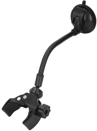 Soporte para secador de pelo, soporte ajustable para secador de pelo con ventosa para espejo y azulejos de cerámica, soporte para secador de pelo manos libres para secar el cabello