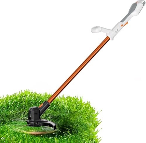 Litheli Coupe Bordure (sans Batterie), avec Moteur Puissant, Largeur de Coupe de 25 cm, adapté pour Les pelouses de Jardin et la Coupe extérieure, Coupe Bordure