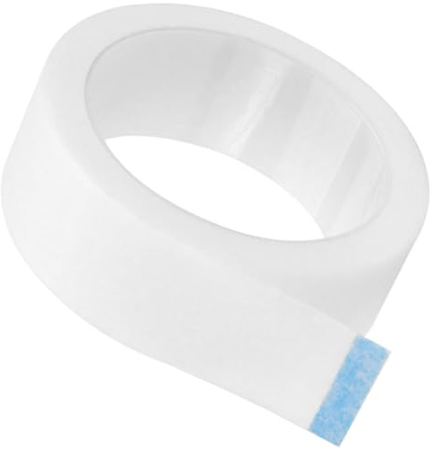 ibasenice Cinta Adhesiva de Tela No Tejida de Color Confiable y Fácil de Aplicar 9 M de Largo X 1.2 Cm de Ancho para Extensiones de Pestañas Adecuado para Profesionales de Belleza