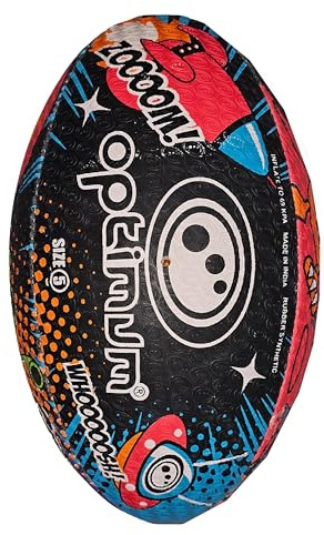Optimum Palla da Rugby con Mostriciattoli, Midi