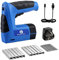 Cordless Staple Nail Gun 2in1 Electric Battery Rechargable Track PINS Stapler