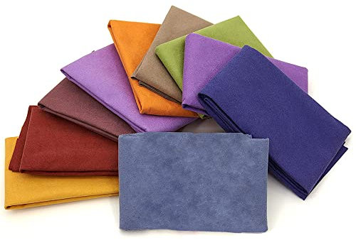 FERROELETTRA Panni Microfibra Multiuso - Straccio Panno Evolution MicroJet per pulire Massima Assorbenza - Dimensioni 50x50 e 50x70 - Made In Italy - Tinta Unita - Colori Assortiti (5, 50_x_70_cm)