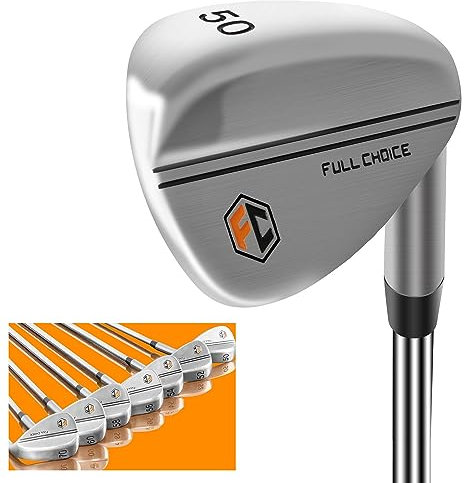 FULL CHOICE Golf Sand Wedge, 50 Grad Golfkeil für Herren und Damen, rechte Hand, gefrästes Gesicht für mehr Spin