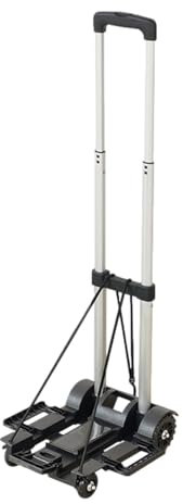 Carrello Portabagagli Con Ruote Portatile, Portapacchi leggero per aeroporto di mercato, carrello portabagagli in alluo leggero per il viaggio del seggiolino auto