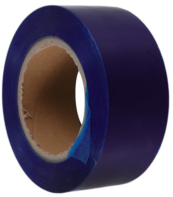 Alipis Cinta Protectora de Llantas para Coche Azul PE Adhesiva de Alta Fijación Fácil Instalación Film Protector para Rines Accesorios Automotrices Previene Rayones y Daños