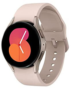 Samsung Galaxy Watch5 Smart Watch, Gesundheitstracker, Sportuhr, Langzeitbatterie, Bluetooth, 40 mm, Roségold, Verlängerung 1 Jahr Garantie [Amazon ausgeschlossen] - FR-Version
