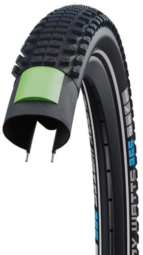 Schwalbe Unisex – Erwachsene Johnny Watts 365 Performance Line Reife, schwarz, 65-622 (29 x 2.60)