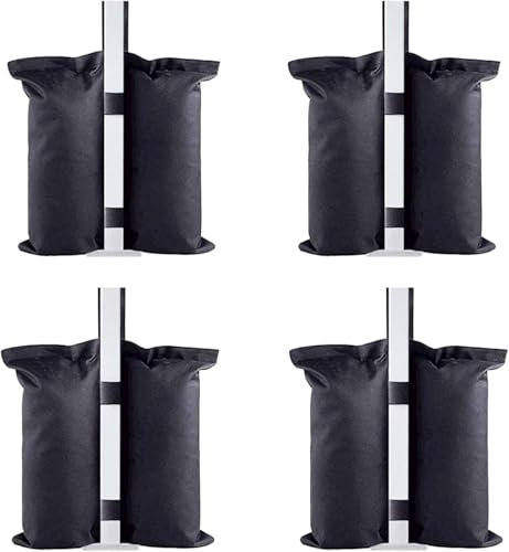 Poids Pavillon Sacs De Sable,4 pcs Sac de Sable pour Tonnelle pour Tente Pop-up,Pieds de Support de tonnelle,pour tonnelle, Tente, Parasol