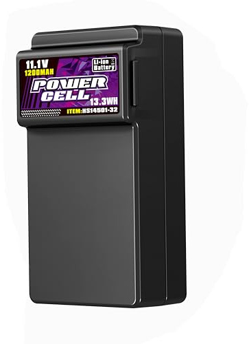 Womaqu 3S 1200mAh RC Auto Upgrade Accesorios,3S 11,1V 1200mAh Li-ion Batería de repuesto RC para escala 1/14 para 14431 14412 14411 Puede aumentar la velocidad a 68 km/h (42 MPH)