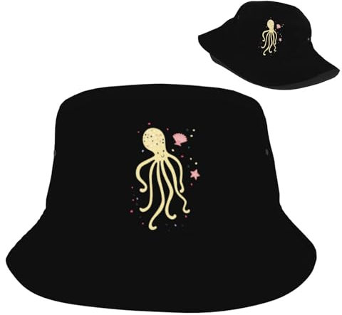 Fischerhüte Niedliche Octoplus Muscheln Seestern Mütze Komfortables Kappen Modischer Adumbral Hut Für Reisen Strand Sommer