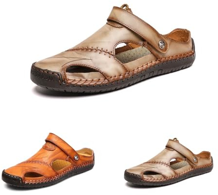 hehiy Pantofole Ortopedica da Uomo Scarpe da Riabilitazione Antiscivolo Regolabili Traspirante Ciabatte da Passeggi Ciabatte Doccia Fresco e Traspirante