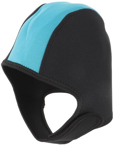 NESTINGHO Bonnet de Bain en Néoprène pour Hommes et Femmes, Cagoule de Plongée Confortable et Chaude, Accessoire Natation pour Camping et Natation en Plein Air