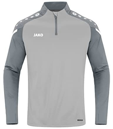 JAKO Herren Ziptop Performance, Soft Grey/Steingrau, L