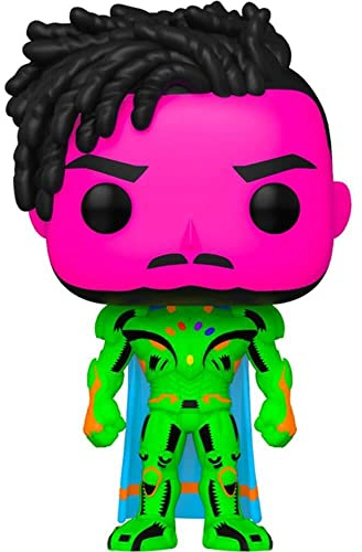 Funko Pop! Jumbo: What If - the King - Infinity Killmonger - (Blacklight) - Marvel What If - Collectable Vinyl Figure - Gift Idea - Official Merchandise - Toys for Kids & Adults - TV Fans