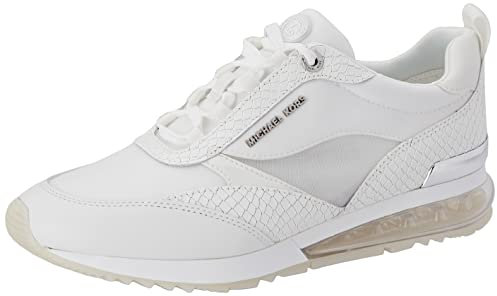 MICHAEL KORS Damen Allie Stride Extreme Sneaker, Optisch weiß, 39.5 EU