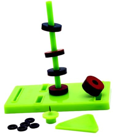 BESPORTBLE Kit Scientifico di Esperimenti Magnetici Levitazione Magnetica, Materiale Sintetico Verde, Strumento Didattico per Curiosità in Aula