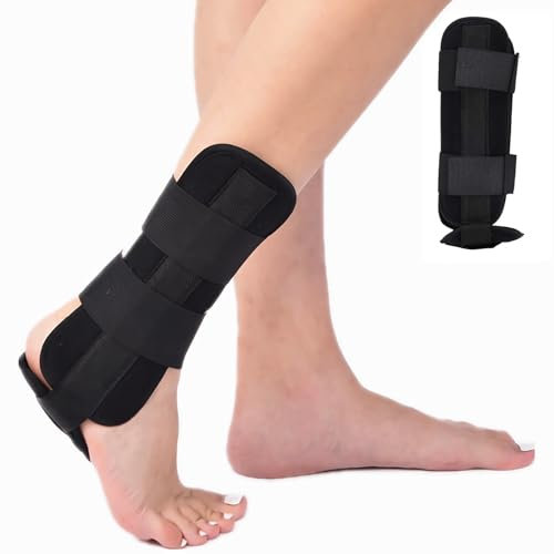 VireEyU Cavigliera regolabile, fascia traspirante per sport e uso quotidiano, ideale per corsa, escursionismo e arrampicata, taglia unica, fascia elastica per caviglia.