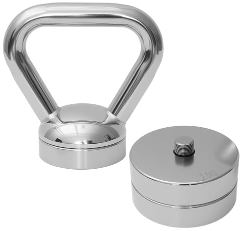 DFENG Adjustable Kettlebell 3-10kg,Kettle Bells Sets with Handle,Detachable Weights Dumbbells Set for Home Gym Fitness Weight Lifting Strength Training