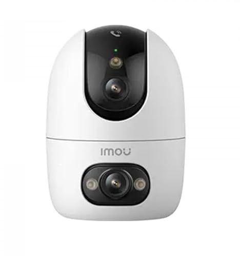 Telecamera A1 Dual 6MP 3K(3MP+3MP) WiFi 6 - Doppio Obiettivo, 360°PTZ Videocamera Sorveglianza con One-Touch Chiamata, Rilevamento AI Umano/Animali, Visione Notturna a Colori - IPC-S20EP-6M0S-EU