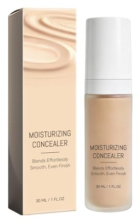 Color Changing Foundation - Long Lasting Cosmetics, Moisturizing Face Concealer Cream with Adaptive Shade Blend Technology & Hydrating Beauty Formula for Women Ladies Wives Mothers Travelers Brides