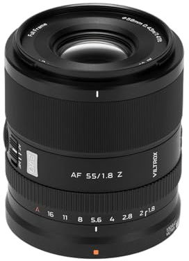 Viltrox AF 55mm F1.8 Evo APO Plein Format Autofocus Objectif à Focale Fixe avec Grande Ouverture (pour Sony FE)