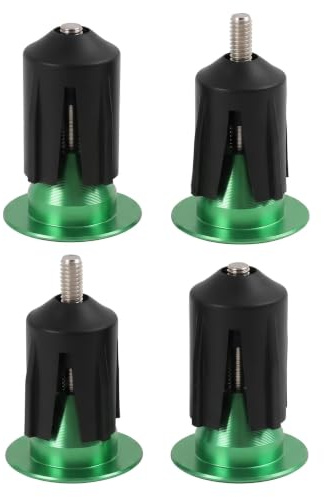 4 Bouchons Guidon Vélo en Alliage Aluminium pour VTT et Route, 18-23,5 mm