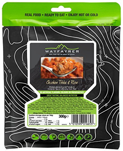 Wayfayrer Chicken Tikka & Rice Meal Pouch