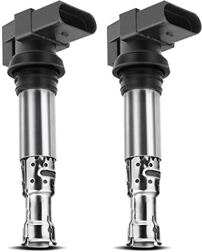 2x bobina di accensione per A1 A2 A3 Cordoba Ibiza Toledo Fabia Yeti CC Golf Polo 1999-2020