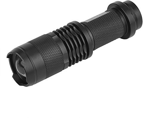 Raguso Torcia elettrica UV Ultra LED Luce di luce Blacklight Lampada di ispezione portatile Torcia 395/365 nM Ispezione dell'hotel a casa(365nm)