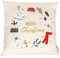 Papierdrachen Weihnachten - Kissenbezüge - mit dem Spruch Believe in Christmas - in Grösse 40x40cm