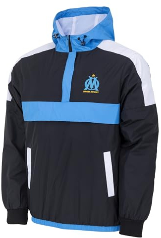 OLYMPIQUE DE MARSEILLE Coupe Vent Enfant Om - Collection Officielle 8 Ans