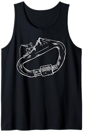 T-shirt d'escalade avec mousqueton Débardeur