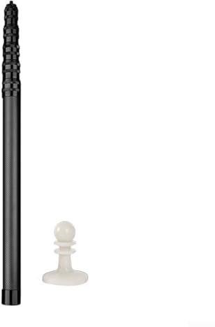 Yuanpgky Poteaux de tente réglables en fibre de carbone pour auvent de camping – Mât léger de qualité T500 à 8 couches avec design rétractable, structure de verrouillage solide, (2,3 m)