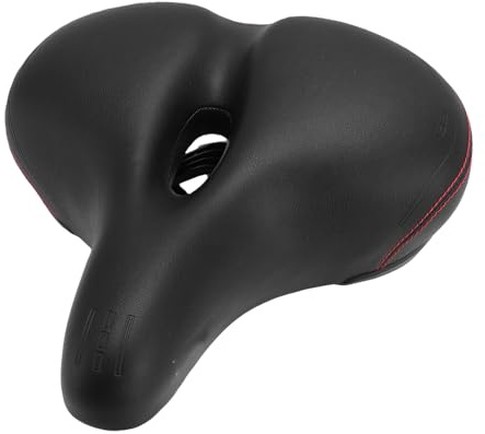 Sonew Premium Cykelsadel Comfort Sadel med Stålbåge och Stötdämpning för