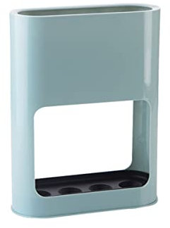 Portaombrelli da passeggio con vassoio idrocopico e ventose, supporto autoportante in plastica per casa e ufficio, collocarsi in corridoio o atrio