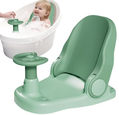Duschsitz für Badewanne, Klappstuhl mit Saugnäpfen, Badewannenstuhl, rutschfest, für Reisen, Hotelzimmer, Urlaub, Badezimmer